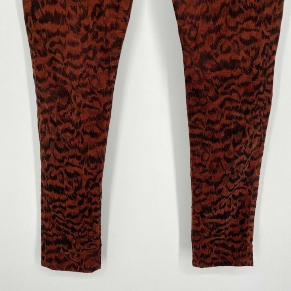 AG Adriano Goldschmied The Farrah Corduroy Pants Size 27 High Rise Skinny Ankle - Picture 3 of 12